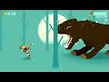 Big Hunter All Bosses Day 1 Vs Day 100 (Mammoth, Rhino, Terror Bird, Smilodo) for Android and iOS.