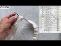 Мастер-класс ажурный кардиган | французская кофточка спицами (+ схема). Knitting tutorial.