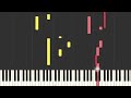 Peder B. Helland - Today | Relaxing Piano Tutorial (Synthesia)