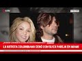 SHAKIRA cenó con ANTONIO DE LA RÚA en MIAMI