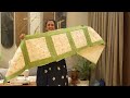 Use Old Suit,Sari, Fabric pieces for Foam Bedsheet / Quilted Bedsheet, Sofa Runner, Bedsheet Designs