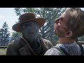 RDR2 - What if Arthur covered his face when he met Thomas Downes?