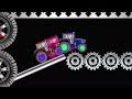 John Deere Tractor Race - Steel Shutter Crushers - Escape From Giant Offroad Wheels