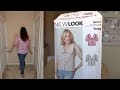 5 Blouses I've sewn in May June 2024, New Look, Simplicity, Burda and Threadcount sewing patterns