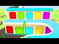 Helper Cars cartoons. Learning colors & numbers in English. 3D animation series.