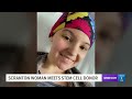 Scranton woman meets stem cell donor from another continent