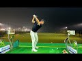 ASMR golf driving range session in South Korea 🇰🇷