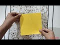 How to convert an A4 size paper into 15x15cm paper ll