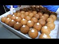 찹쌀도너츠 하나로 건물 올린! 국내최초 찹쌀도넛 공장까지 차린? 대박터진 크림 찹쌀도너츠 Cream glutinous rice donut - Korean street food