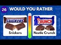Would You Rather... Junk Food Edition Quiz! 🎂 🍫 🍨