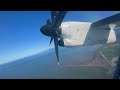 [4K] – Full Flight – WestJet Encore – Bombardier DHC-8-402 Q400 – YVR-YYJ – C-GDEN – IFS 868