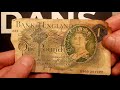 MY £1 NOTE + HISTORY OF THE BANK OF ENGLAND ONE POUND NOTE