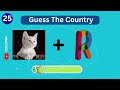 Can You Guess the Country by Emoji?  | Emoji quiz