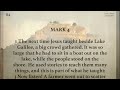 Holy Bible: MARK 1 to 16 - Full (Contemporary English) With Text
