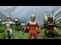 Ultraseven, Miclas, Windom vs Dinosaur Tank, Tyrant, Bemstar (Ultraman Stop Motion) LJPL Animation