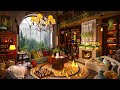 Cozy Coffee Shop Ambience & Soothing Jazz Instrumental Music for Work,Study,Focus | Background Music