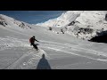 LA GRAVE LA MEIJE Freeride avec TINA