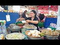 Amazing Street Food! Cambodia Food in Night Market - Seafood, Crab, Shrimp, Dessert, Noodles, & More