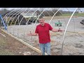 We built a SHADE HOUSE, STEP BY STEP, with COST BREAKDOWN!! Hoophouse. Greenhouse. DIY.