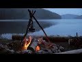 Emotional Comfortable Healing Music☁Sound of Burning Wood,Stress Relief Music,Relex Music - 