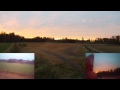 RC Phase 3 Squall - 3 quick flights at dusk 120921