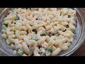 Jamaican style Macaroni/Pasta Salad