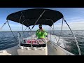 Boston Whaler Montauk 170 - Big swells plus Boca Chita