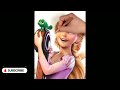 Drawing Rapunzel - Tangled [Drawing Illustrations]