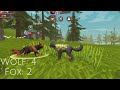 WildCraft: Fox vs wolf // Animals fights #1 🐺vs🦊