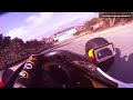 Pato O'Ward In-Car McLaren MP4/5B F1 at Laguna Seca
