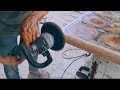 Wood and Epoxy Project Wood Turning Video How To Make Table by Wood Talent