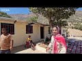 Nomadic family: Grandma beside Naseroo's family go to Fariba's house to help