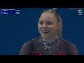 🇺🇸😍 Jade Carey's gold-medal winning floor routine 2021 + current routine #gymnast #teamusa #sports