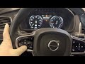 Volvo XC90 2016-2022 Maintenance Service  Reminder Light Reset