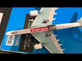 Airigami Emirates Airbus A380 build Papercraft