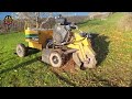 Amazing Dangerous Biggest Stump Removal Equipment Working, Powerful Stump Removal Grinding Excavator