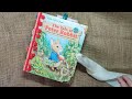 Little Golden Book Junk Journal Flip Through - Peter Rabbit