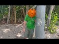 Pompano Beach Pumpkin Man