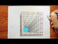 3D drawing on paper || so easy step by step by Umar Arts