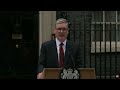 Sir Keir Starmer speech in full: New Prime Minister speaks outside Downing Street