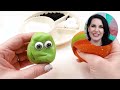 What's Inside ALL FOOD Squishies and Stress Balls? Restaurant Pretend Play