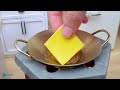 Making Chicken Fajita Tacos At Home | ASMR Cooking Mini Food