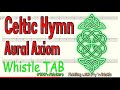 Celtic Hymn - Aural Axiom - Tin Whistle - Play Along Tab Tutorial