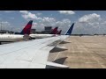 Delta 757-200 Landing in Atlanta ATL Hartsfield-Jackson International Airport