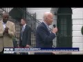 President Biden says no more scheduled events past 8 PM