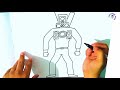 How To Draw Titan Speakerman  Skibidi Toilet  Easy Step By Step Drawing Tutorial 😍
