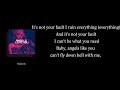 Angels Like You // Miley Cyrus (lyrics)