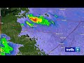 Tornado warning coverage w/ THV11's Tom Brannon