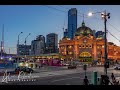 Flinders St (Melbourne) timelapse