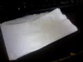 How to fold a tissue